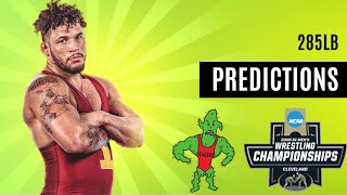 285lb PREDICTIONS (2026 NCAA Wrestling Championships)