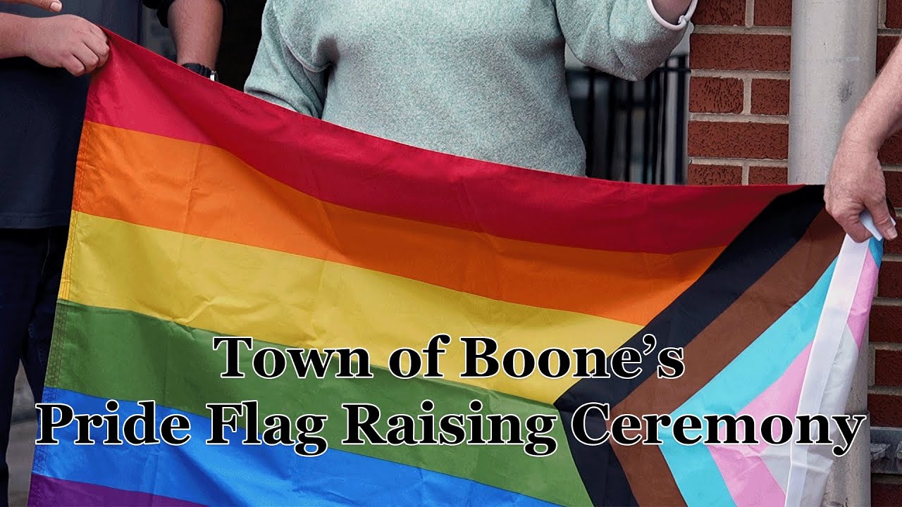 Pride Flag Raising Ceremony - YouTube