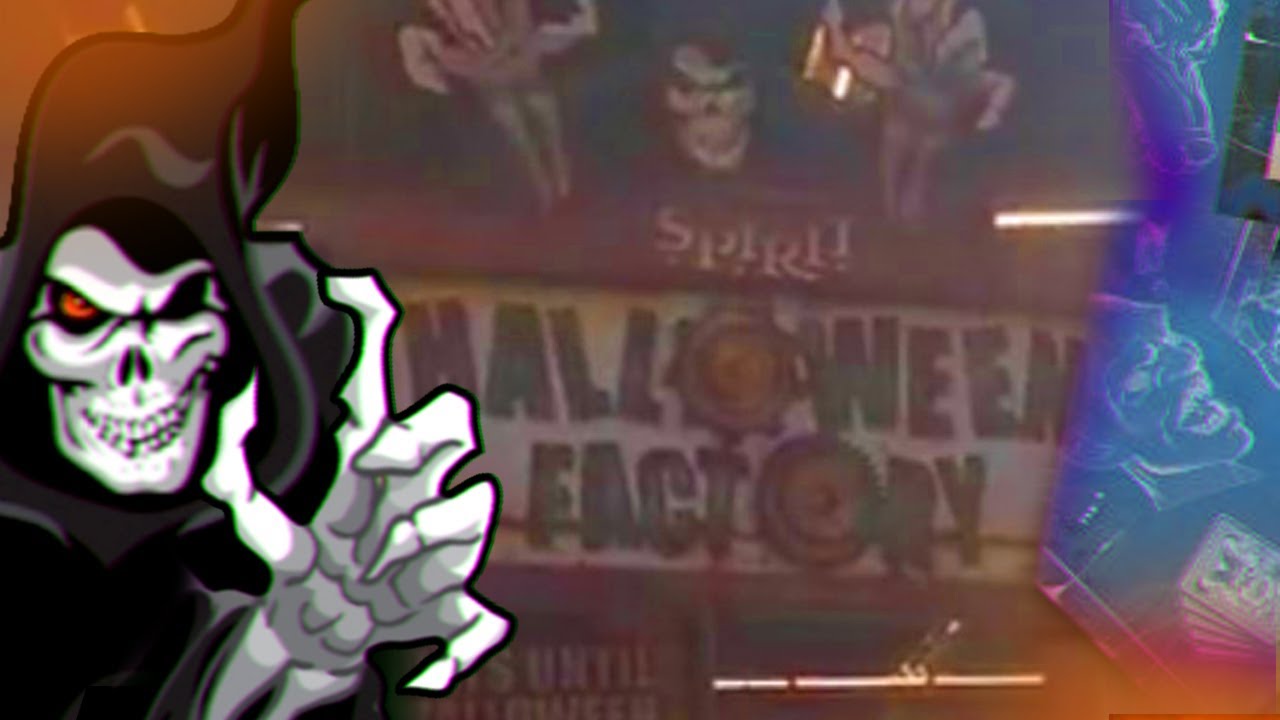 2021 Front Theme Entrance Sign REVEALED | Store Setting Up in Window - Spirit Halloween 2021