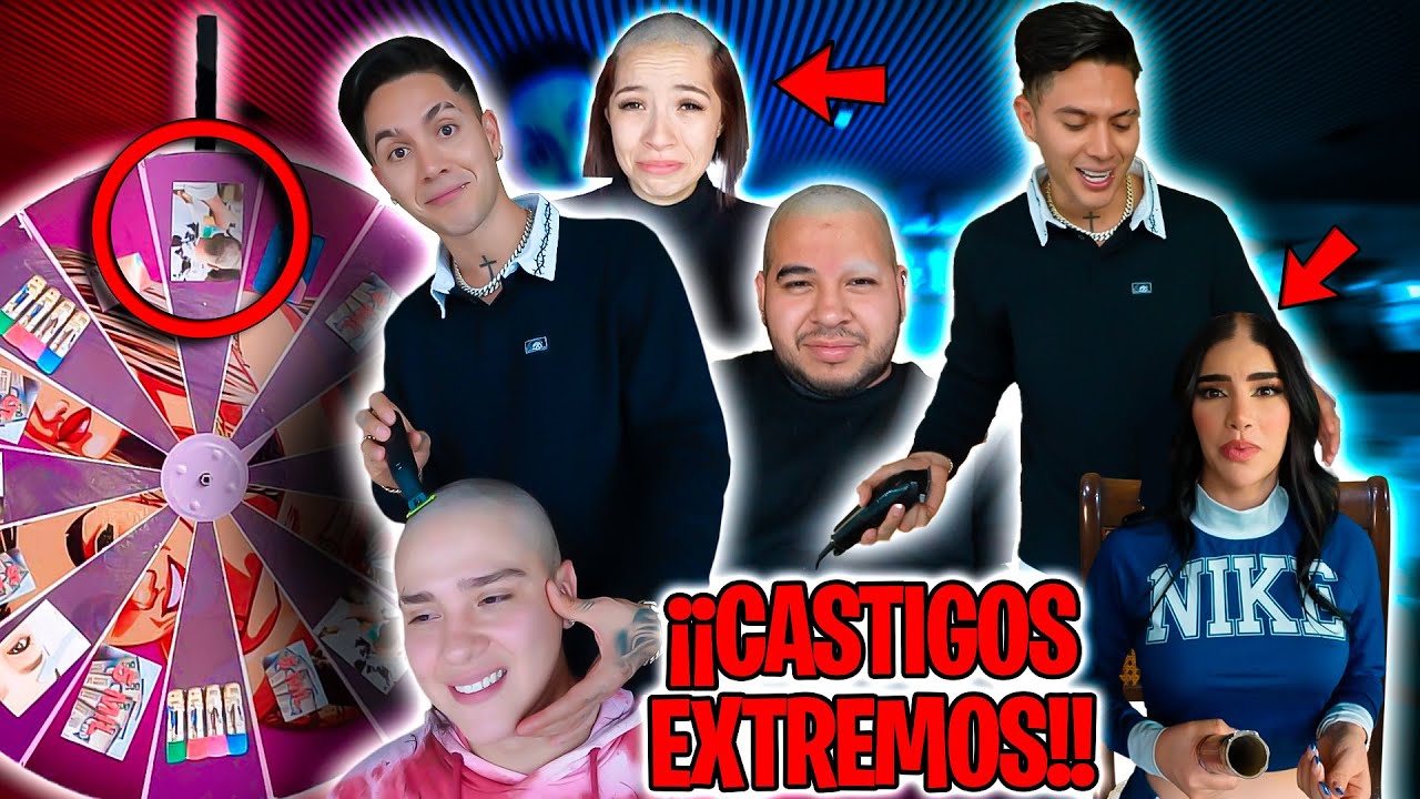 LA RULETA DEJÓ A TODOS CALVOS 👨‍🦲 (Ruleta de castigos y premios) Juan de dios Pantoja