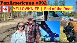 YELLOWKNIFE - Hauptstadt der North-West-Territories - ein Leben auf Permafrost - PanAmericana #092