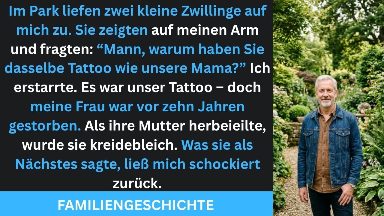 "Sir, wir kennen dieses Tattoo!" –Zwillinge enthüllen nach zehn Jahren ein Geheimnis meines Sohnes..