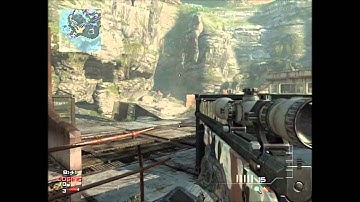 MW3 Amazing Across Map No Scope Silent Shot