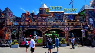 Creep Show Haunted House Ride - OC Fair 2023 4K