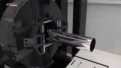 Auto Loading And Unloading Fiber Laser Tube Cutter fiberlasercutter fiberlasercuttingmachine