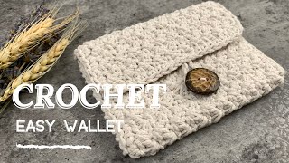 Simple Crochet Gift Ideas - How to Crochet a Wallet ( FREE CROCHET PATTERN )