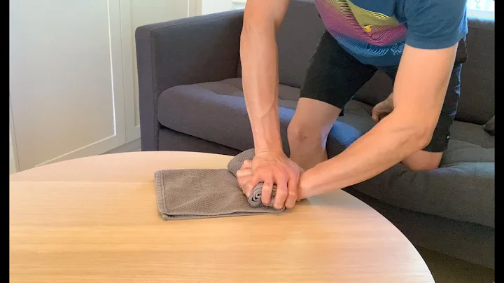 Wrist Ligament Sprain Injuries - Functional Towel Extension Exercise