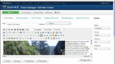 Joomla 3.0 tutorial part 7---vertuial