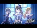 「デレステ」Drastic Melody (Game ver.) 渋谷凛、白雪千夜、松永涼 SSR