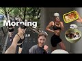 早起きも運動も嫌いな女子の朝活Vlog｜モチベの保ち方｜お弁当｜家事