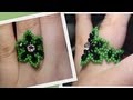 Easy Beaded Flower Ring Beading Tutorial by HoneyBeads1 (Photo tutorial with twin beads)