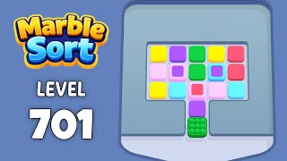 Marble Sort level 701 walkthrough solution 
