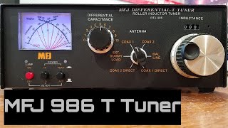 MFJ 986 Differential T ANTENNA Tuner INSIDE LOOK