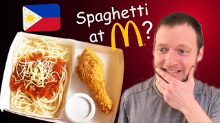 American Reacts to Philippines' McDonald's