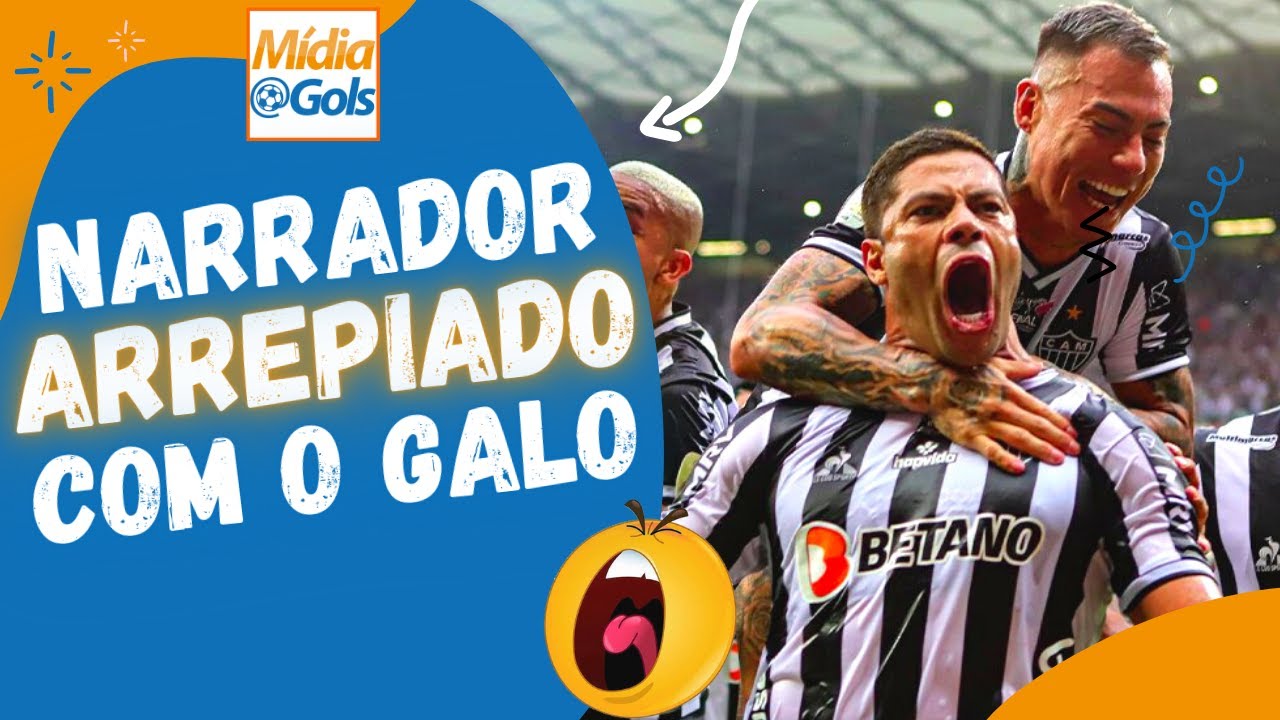 Gols do GALO - Narrador [SE ARREPIA TODO] com HULK, KENO e VARGAS - Atlético-MG 4 x 0 Athletico-PR