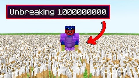 how to break unbreaking 1000000000 netherite armor