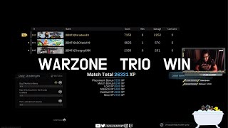Trios Warzone Win | Only 1 Kill from Teammates | Bubble Bath Boiiiiis screenshot 3