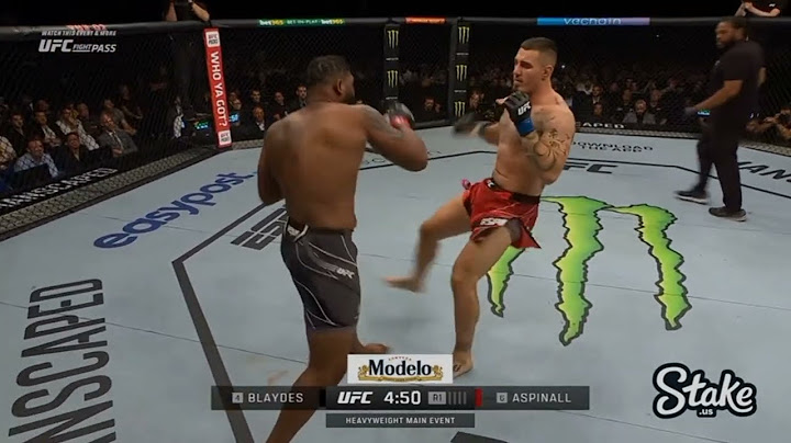 UFC | Blaydes vs Aspinall 1 | Full Fight | UFC Fight Night