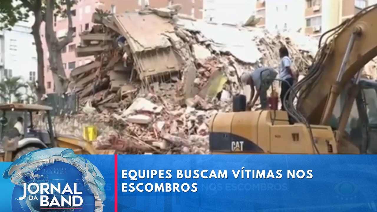 Resgate na Venezuela entra em fase crítica após terremoto | Jornal da Band