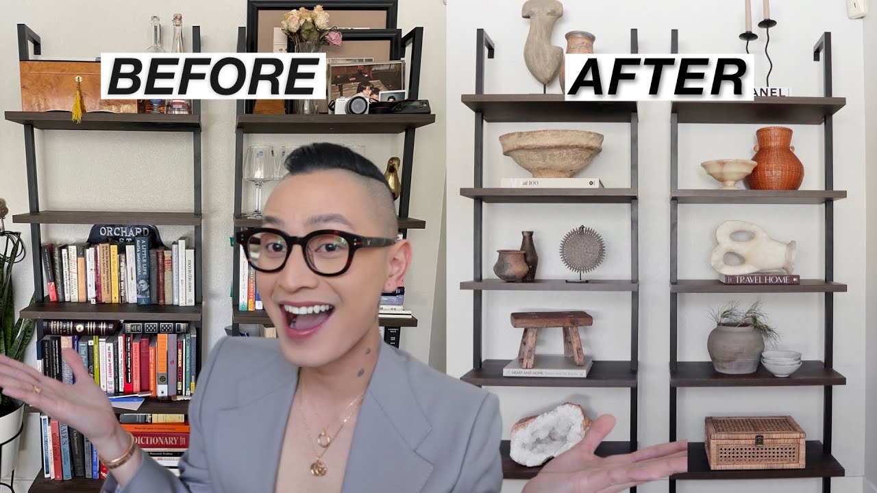 HOW TO STYLE SHELVES | STEP BY STEP GUIDE TO THE PERFECT SHELFIE | TIPS & TRICKS