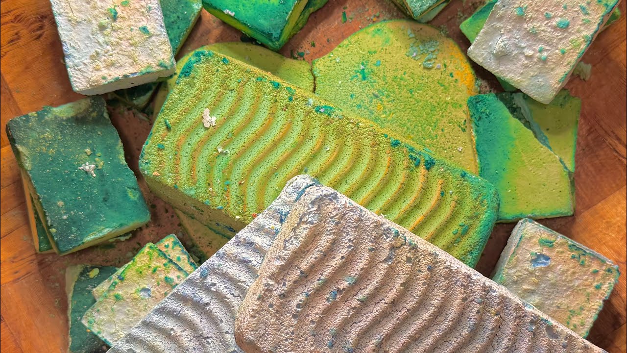 Gym Chalk ASMR : Tiffany Blue & Lavender 🩵✨🫶🏽