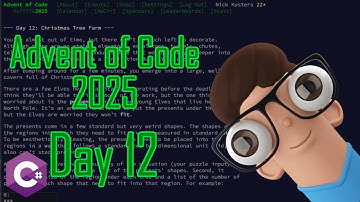 Advent of Code 2025 - Day 12 - Christmas Tree Farm [C#]