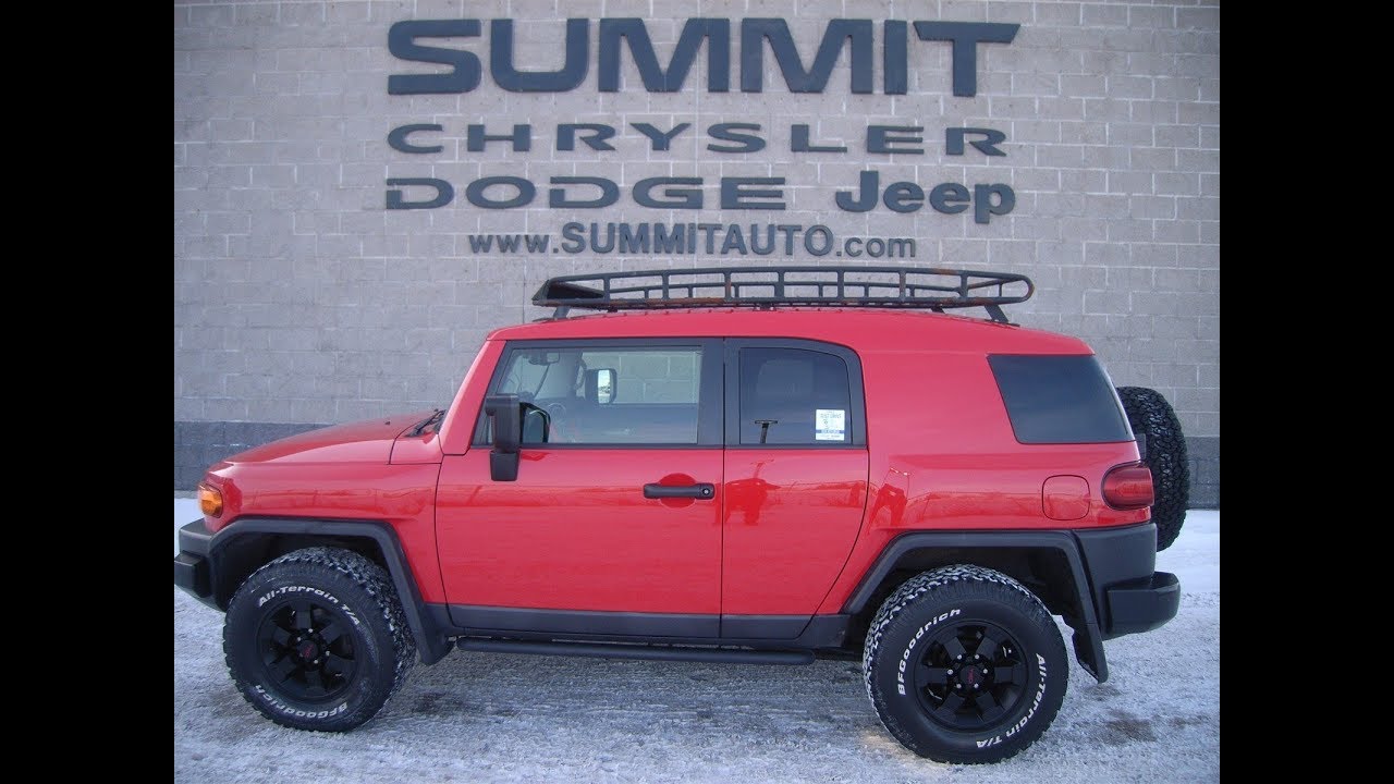 2012 Used Toyota Fj Cruiser Trail Teams Special Walk Aroind Review