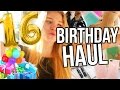 Sweet 16 - Birthday Haul! Ugg, Iphone 7, Moncler, Ralph Lauren & More!