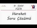 9. SINIF FİZİK - HAREKET SORU ÇÖZÜMÜ