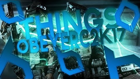 Things #ObeyERC2K17 @VFXVBS