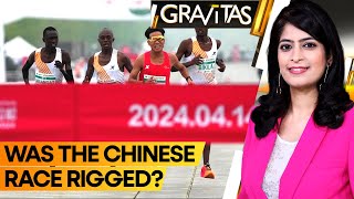 Gravitas: Caught on camera: African runners let Chinese runner win | World News | WION