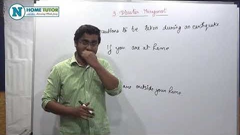 Std 8th - General Science Ch 9 - Disaster Management - Full Chapter Part 3 - Mh Board English Medium