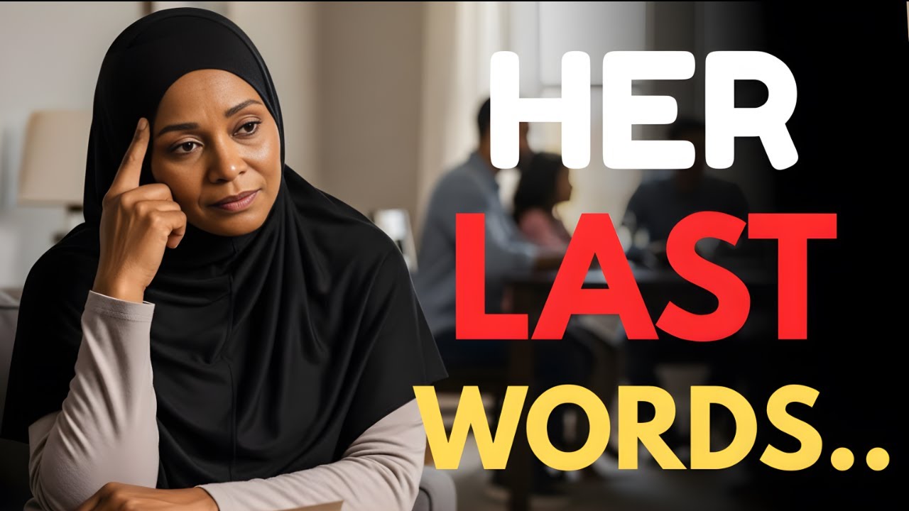 Her Last Words Changed Everything About  Family (True Story)