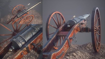 Low Poly 3dsmax 2020 Zbrush Substance Painter