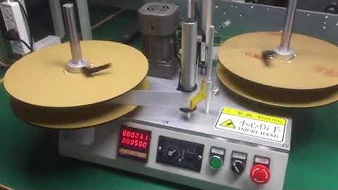 Automatic Label Stricker Counting Machine- two direction rewinding