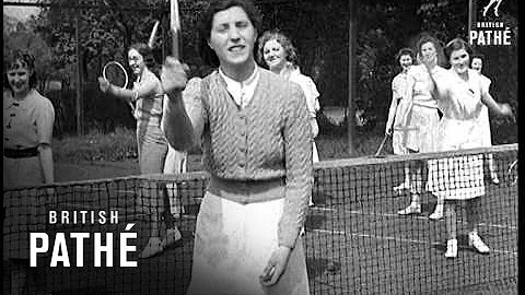 Mass Tennis Instruction  (1941)