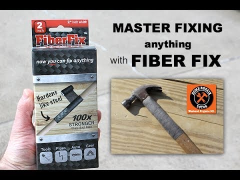 วีดีโอ: คุณใช้แผ่นซ่อมแซม Fiberfix อย่างไร?