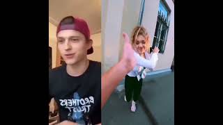Celebrity Tom Holland reacts to Head massage prank😂 #funny #shorts Profile