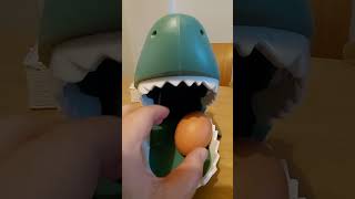 asmr|lets get that egg!!bite me if u can #hungry #shark #shorts