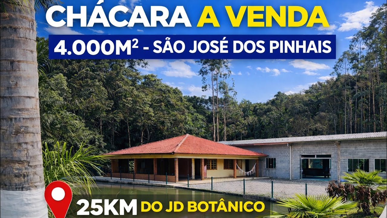 BAIXOU O VALOR ! PORTEIRA FECHADA 25KM JD BOTANICO DE CURITIBA-PR EXCELENTE INFRAESTRUTURA