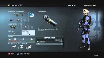 COD GHOSTS "Class Setups"