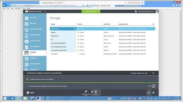 Windows Azure Virtual Networks & Storage