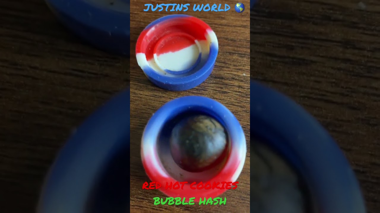JUSTINS WORLD RED HOT COOKIES BUBBLE HASH 