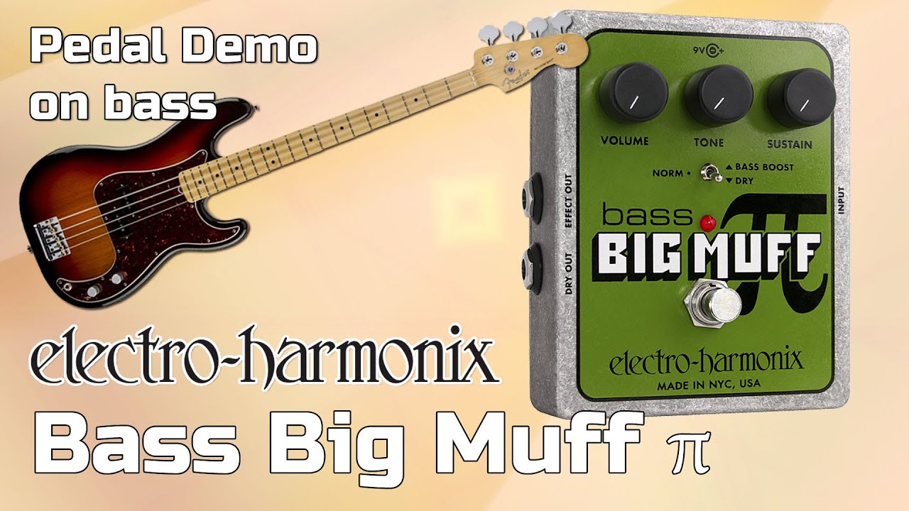EHX Bass Big Muff Pedal Demo For Bass Want 2 Check Review YouTube ehx-soul-food-meat-3-mod-by-jhs-pedals-demo-by-rj-ronquillo-2017