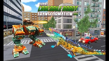 Grand Crocodile Robot Transformation | Real Robot Crocodile Transformation Fight - Android GamePlay
