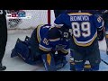 Kadri CRASHED into Binnington