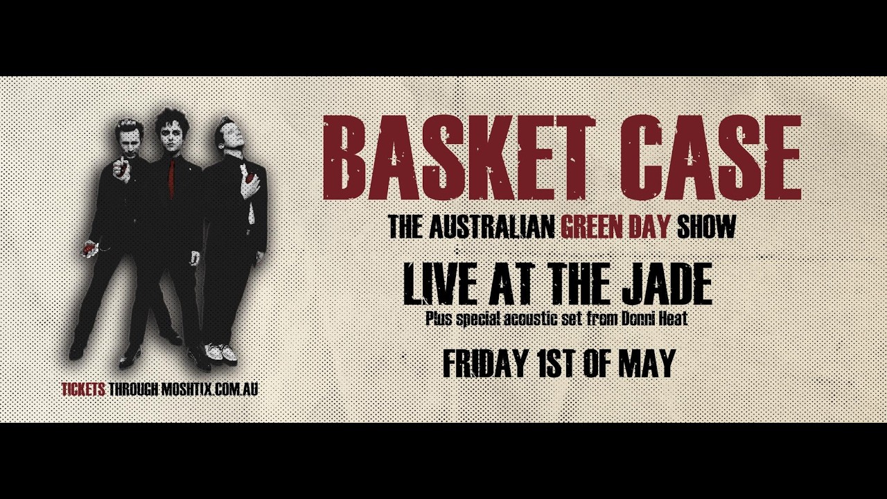 Basket Case | Green Day Tribute Band | Live at The Jade – 1 May 