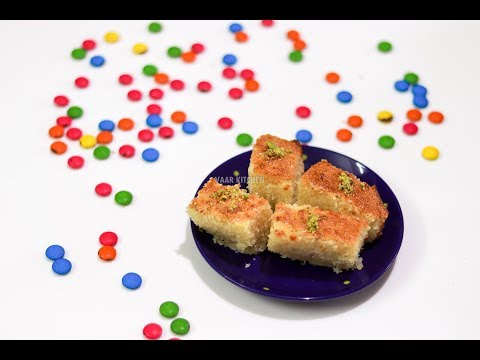 Basbousa Cake/Semolina Cake/Easy Rava Cake |Ep:17