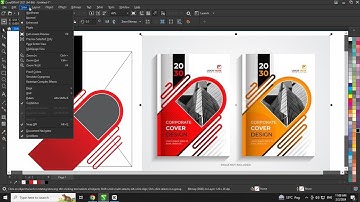 How to Create Corporate Flyer Design Template Using Coreldraw 2024