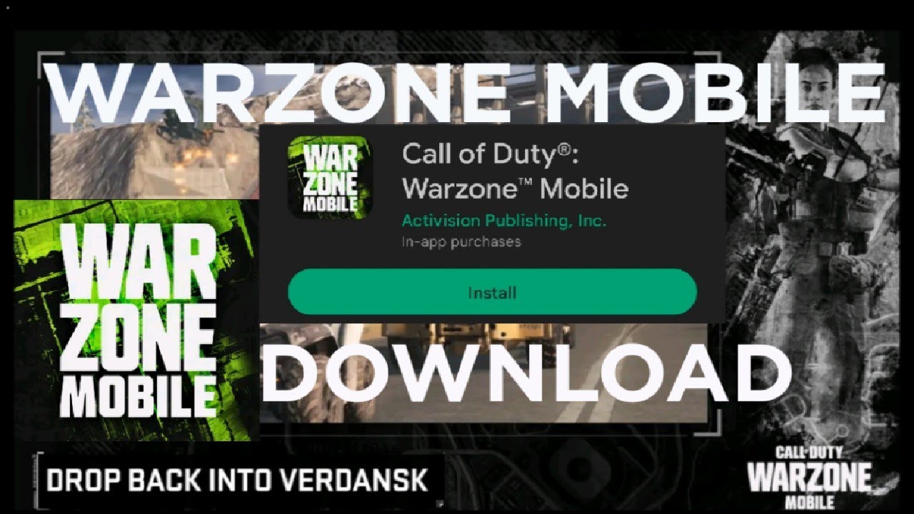Warzone mobile download warzone mobile beta download Hindi YouTube